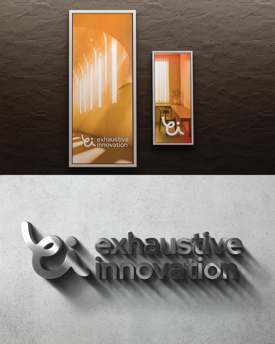 threedotdesigns's tweet image. For Exhaustive Innovation, we designed an identity that reflects energy, clarity and creativity in motion.
Its circular form represents continuity, while the interplay of curves and colour expresses limitless imagination.

#creativityinmotion #brandingstudio  #3dd #ahmedabad