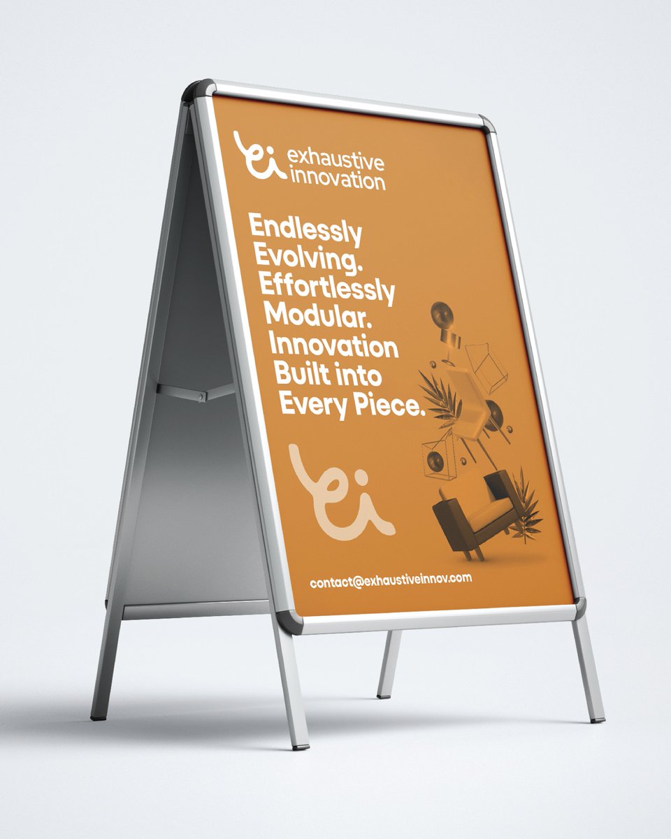 threedotdesigns's tweet image. For Exhaustive Innovation, we designed an identity that reflects energy, clarity and creativity in motion.
Its circular form represents continuity, while the interplay of curves and colour expresses limitless imagination.

#creativityinmotion #brandingstudio  #3dd #ahmedabad