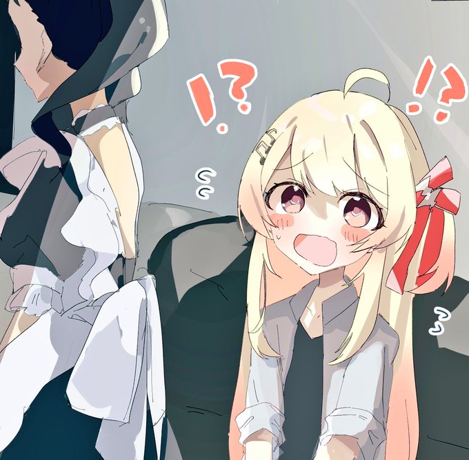 #Artnose べっきぃに困惑する奏ちゃんかわいかった