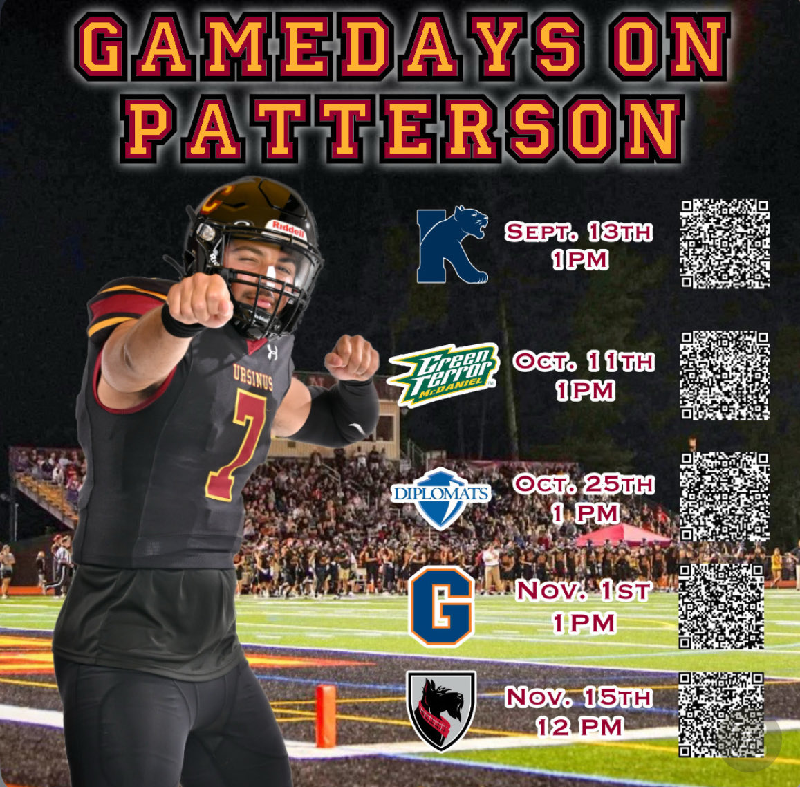 Jared_newera0's tweet image. Will be at @UrsinusFootball today for a gameday visit‼️
@CoachPGallagher @Coach_Endy @CoachQuigsUC @egallagher2
@WingTPasser @SoudyFB @Godsgift_Nate @S1insider @CoachAJMadness @EdOBrienCFB @PRZVicCastillo
@PrepRedzoneNext @PARisingStar
@KendraHigginbo3