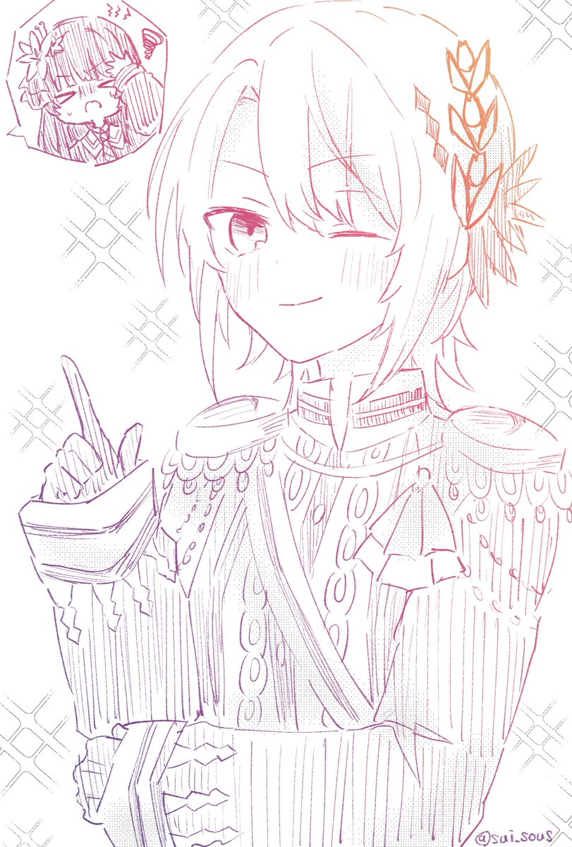 sui_sous's tweet image. レイヒロ 　「――という事だろう？ヒロくん！！」
 #まのさば二次創作