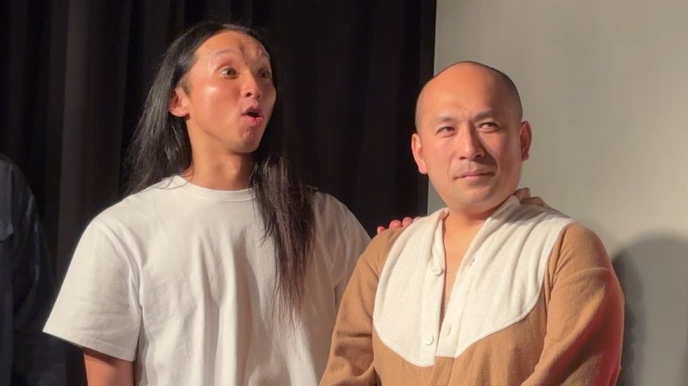 Sato_Sorry's tweet image. KOC直前、新宿バッシュでの
トム・ブラウン？さん

#KOC
#キングオブコント2025