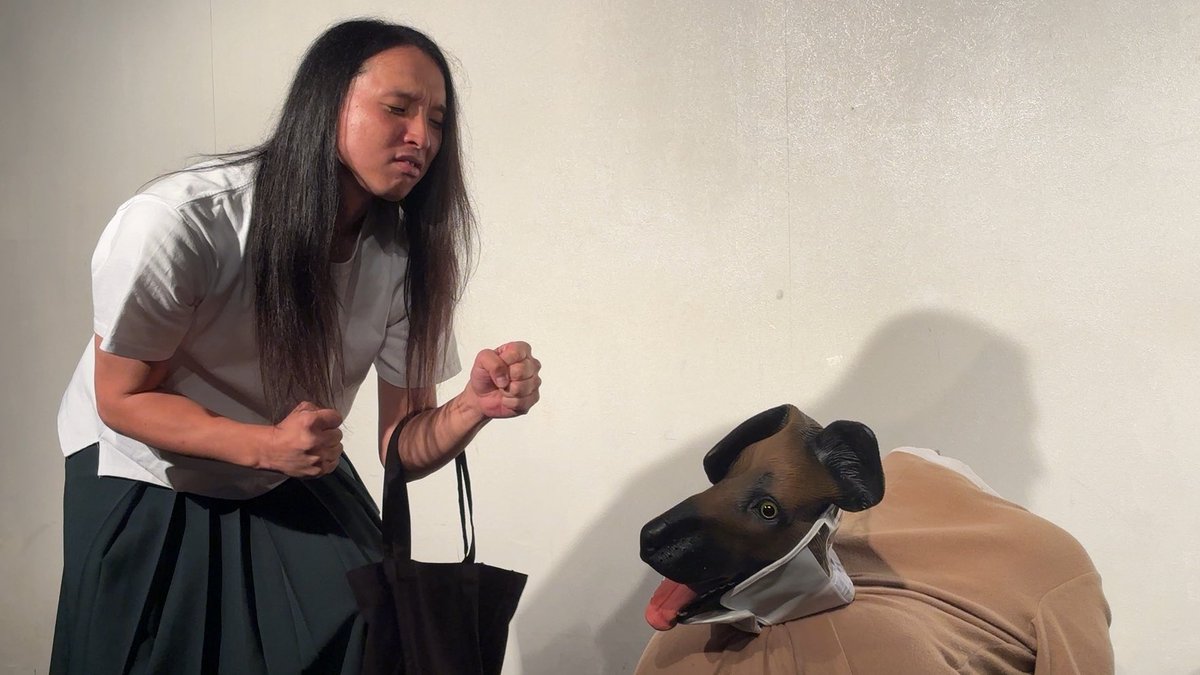 Sato_Sorry's tweet image. KOC直前、新宿バッシュでの
トム・ブラウン？さん

#KOC
#キングオブコント2025