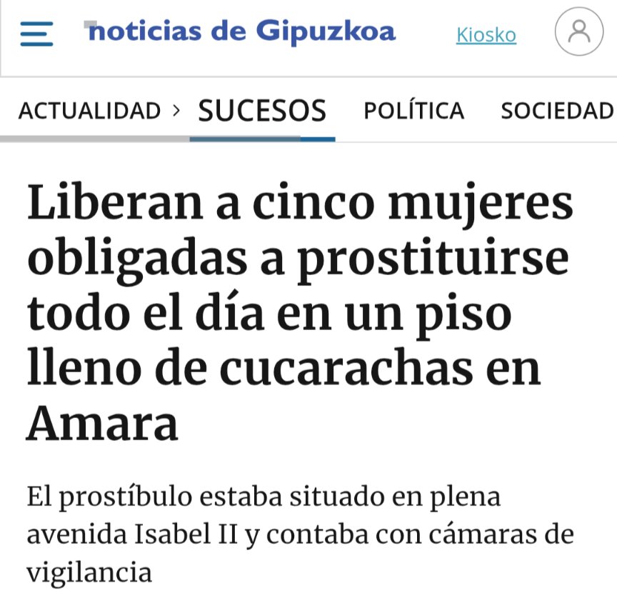 Las cucarachas son inofensivas. Los puteros son violadores detrás de un billete.
Y son el brazo ejecutor de una industria criminal que convierte a las mujeres y niñas más vulnerables en esclavas.
Podemos convivir con las primeras, los segundos deberían ser apartados en una