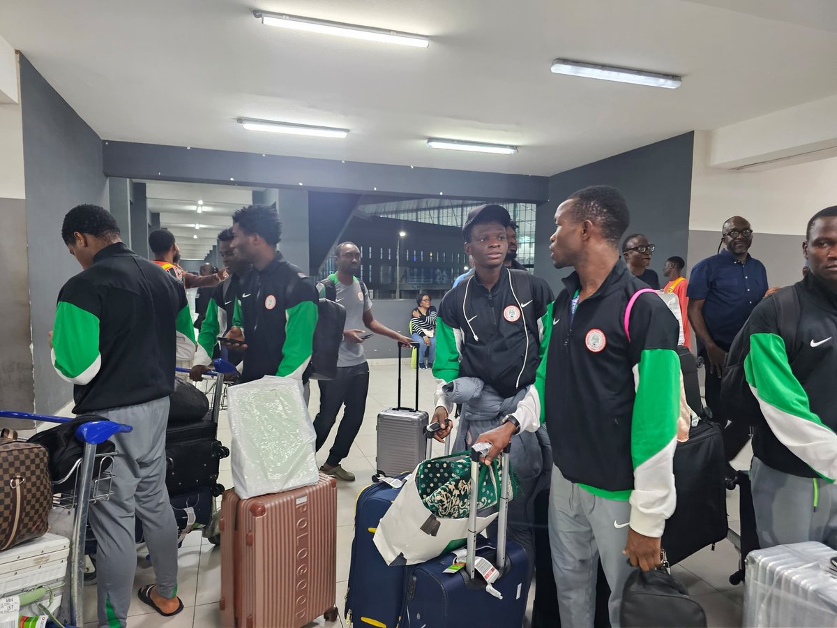 The Flying Eagles are back from the <a href="/FIFAWorldCup/">FIFA World Cup</a> U20 World Cup.

Welcome home lads!