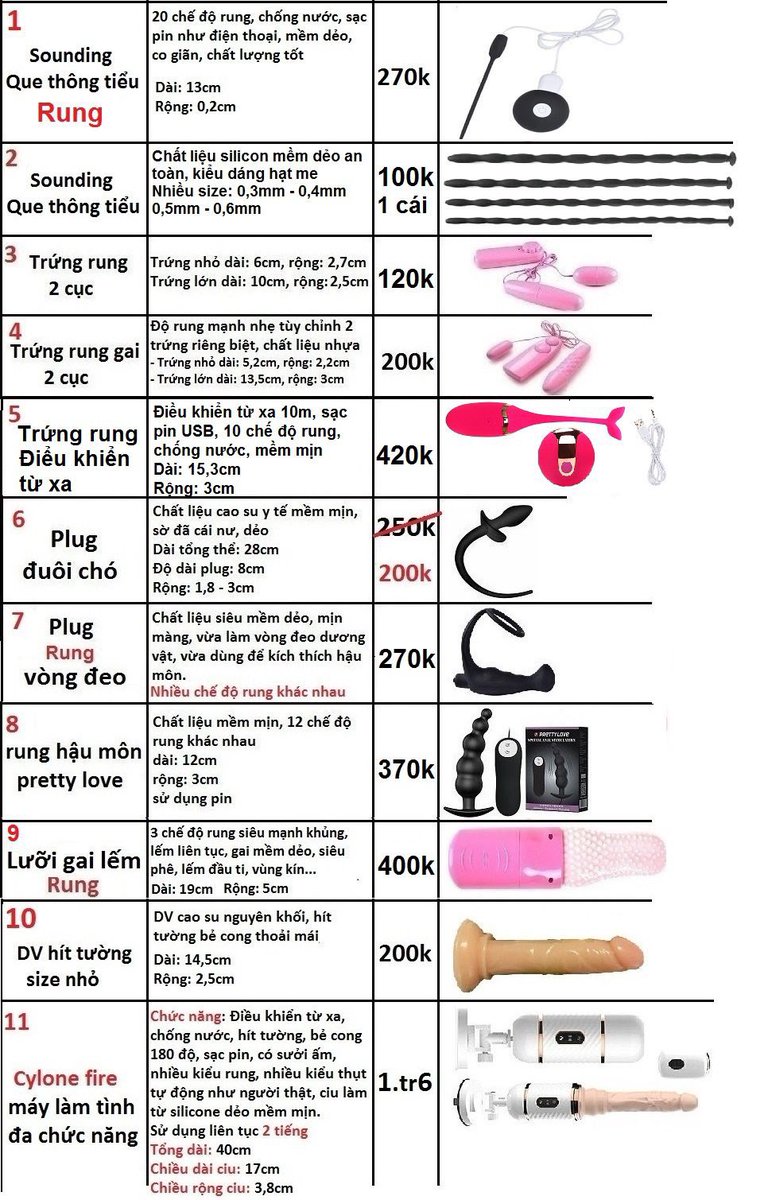Sản phẩm giúp thăng hoa trong Q.Hệ 💦

🍌Có quà tặng trên hoá đơn 400k 🔥

🍌Ship tận giường khu vực Sg , tỉnh đồng giá 35k 👑

zalo mua hàng : 0903725016 🔥