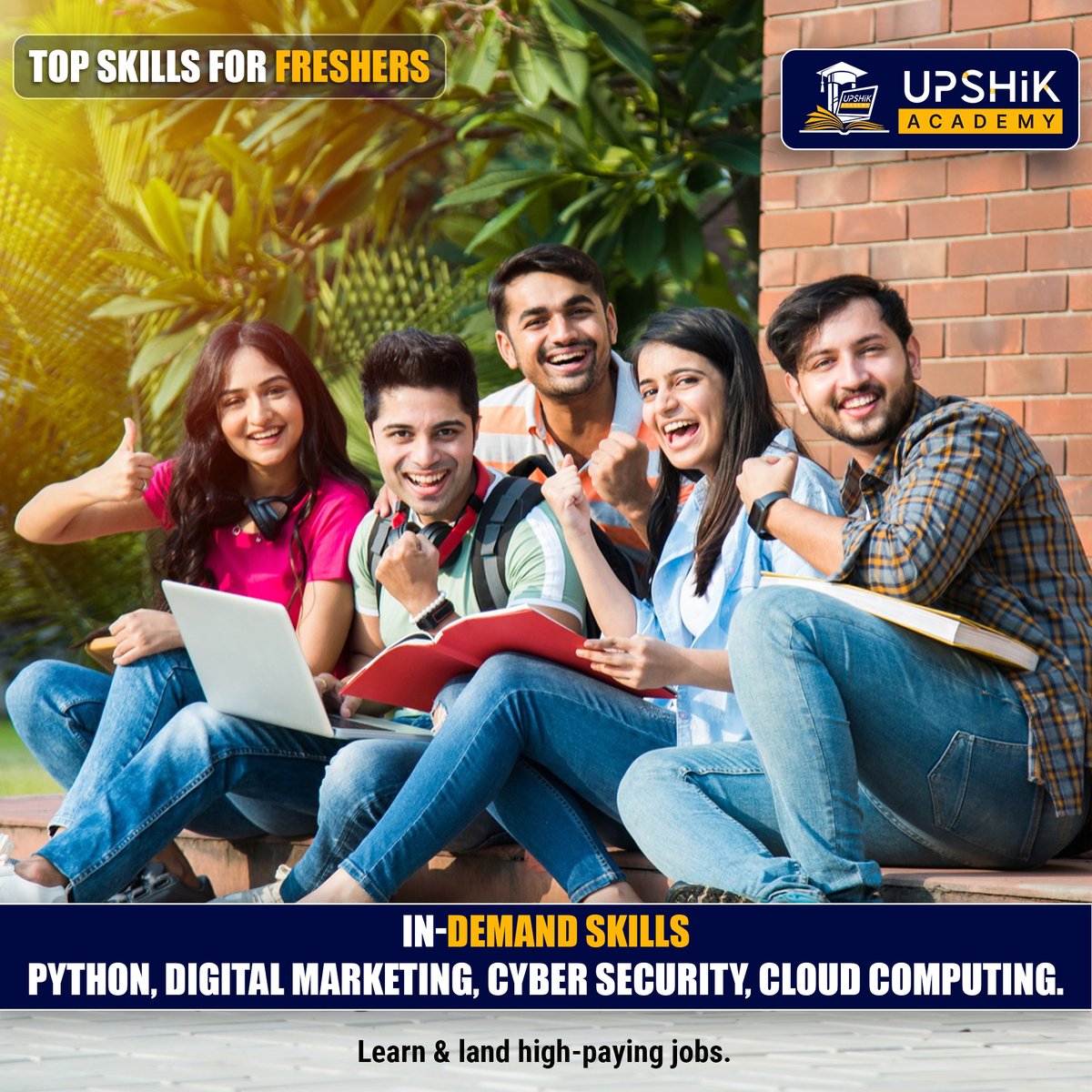 upshikacademy's tweet image. 🎓 Want to land your first high-paying job?
Learn the top in-demand skills — Python, Digital Marketing, Cyber Security &amp;amp; Cloud Computing 💻
Start learning today with Upshik Academy and be job-ready! 🚀

#UpshikAcademy #Freshers #InDemandSkills #CareerGrowth #Upskill