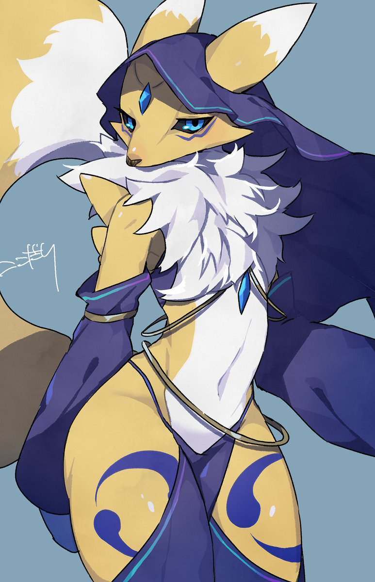 踊り子衣装なレナモン