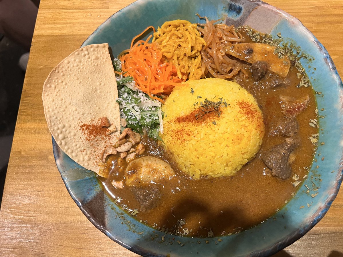 hozonno_hozonna's tweet image. ANDYで熊肉カレー食べたけど美味しすぎでした