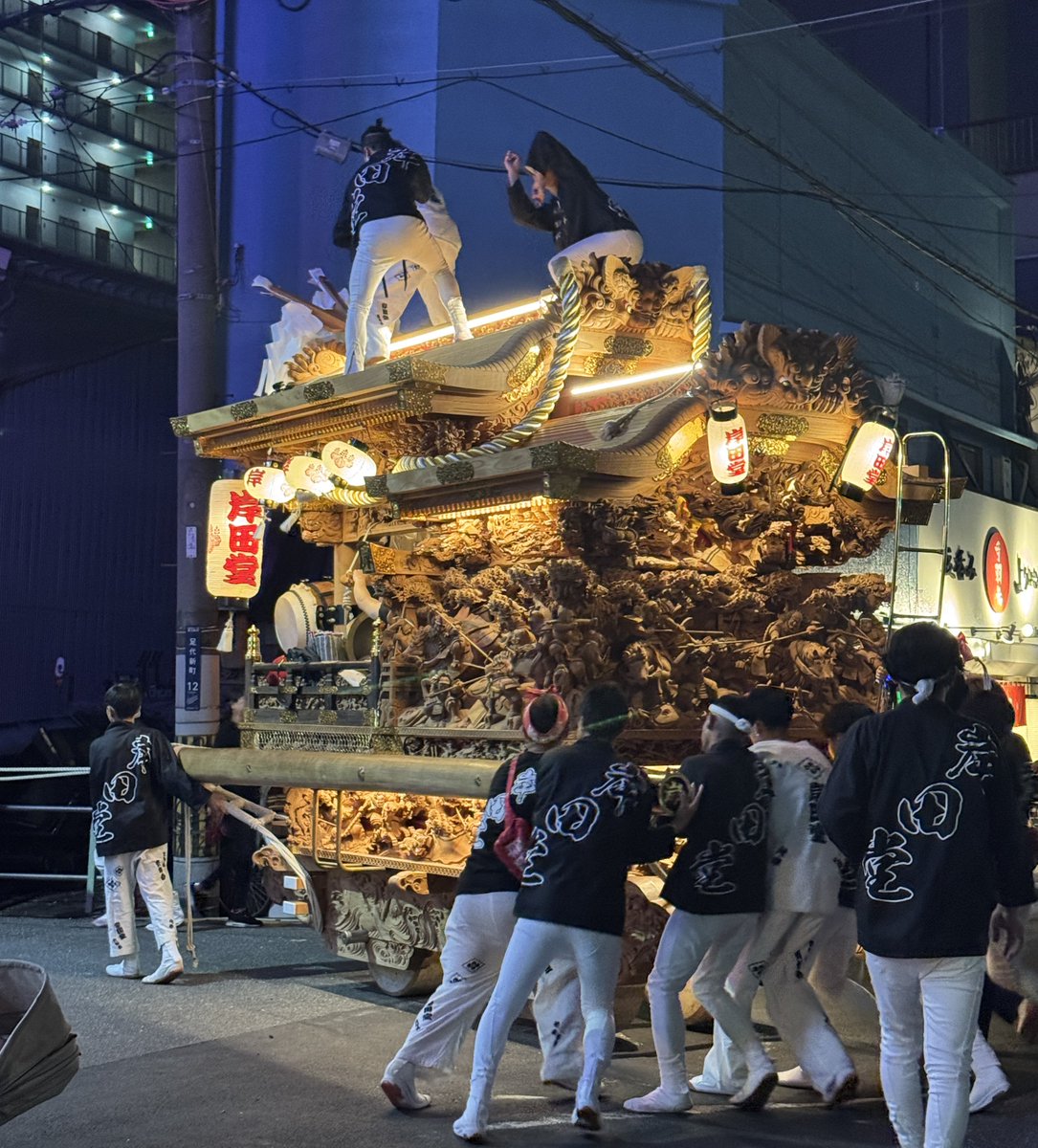 PbF_Ag1_Cu7's tweet image. 今日の布施足代のだんじり
#布施
