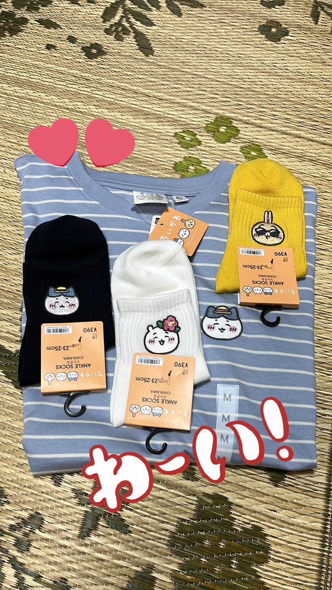 姉のお土産シリーズ😊
アバンティ京都店にてゲットだそうです💕
全部お気に入りだけどプルャの靴下が1番ふざけててお気に入りです🥰