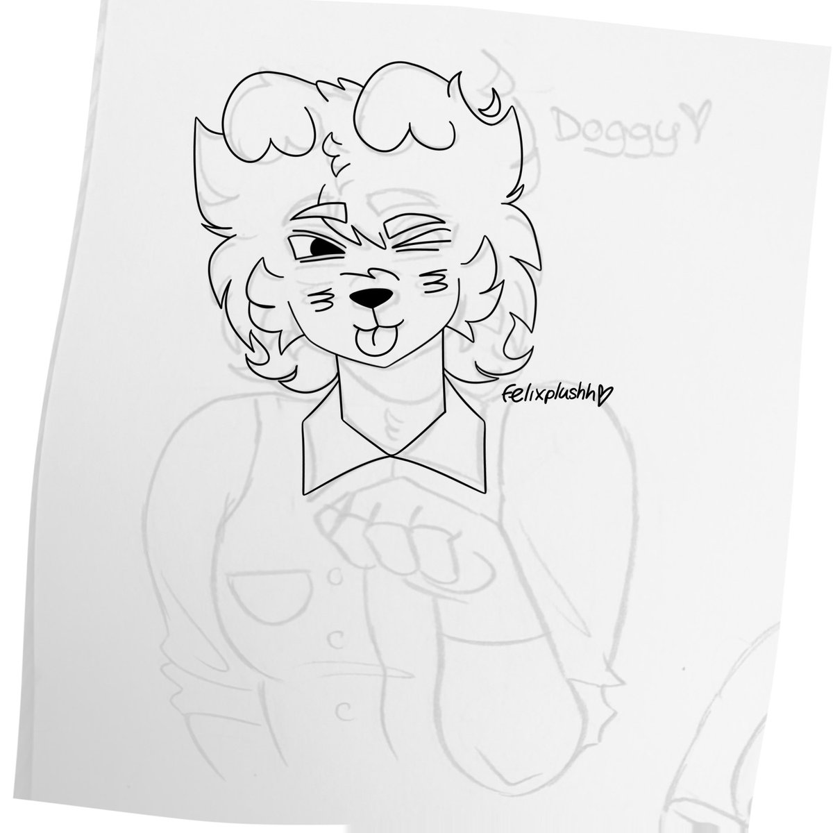 felixplushh's tweet image. tongue or no tongue