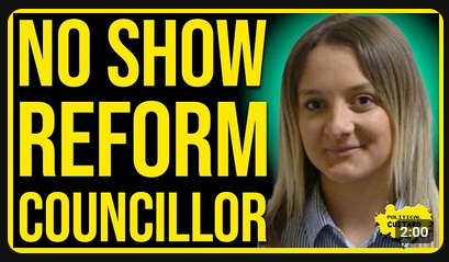 jdpoc's tweet image. YET ANOTHER NO SHOW #REFORM COUNCILLOR Just Can&apos;t Be Bothered To Turn Up. Except on Expenses Filing Day, I bet.

youtube.com/watch?v=FHt5zU…