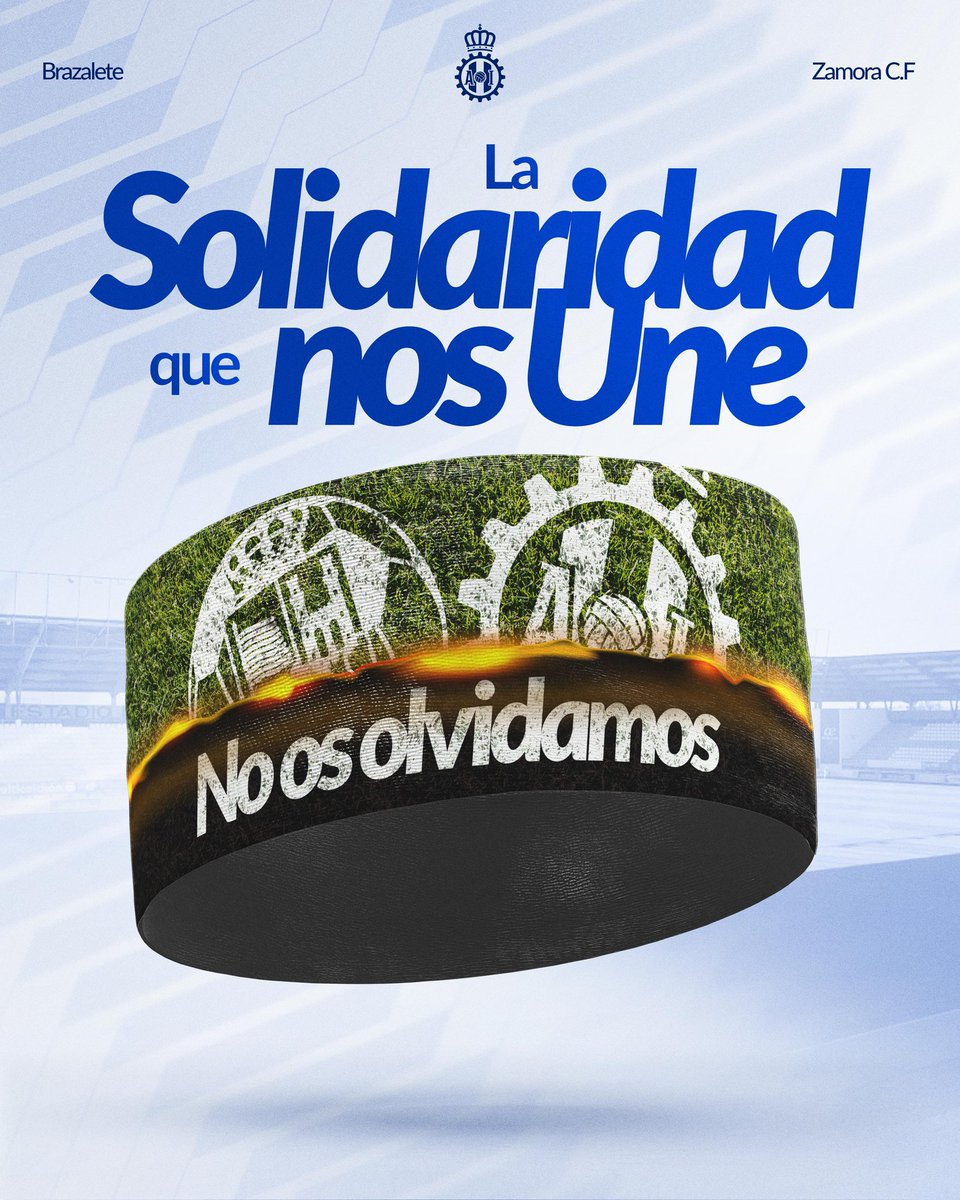 RealAvilesInd's tweet photo. ©️ 𝗕𝗿𝗮𝘇𝗮𝗹𝗲𝘁𝗲 | Partido @ZCFoficial

💙 Sufrimos un verano catastrófico debido a los incendios 🔥😔 Personas y familias damnificadas que no queremos que caigan en el olvido. Que la solidaridad prenda más fuerte que el fuego 💪

❤️ Extendemos nuestro cariño a los zamoranos y al resto de comunidades afectadas.

🤝 Mañana entregaremos una réplica al capitán zamorano

#RealAvilésIndustrial 🔵⚪🔴