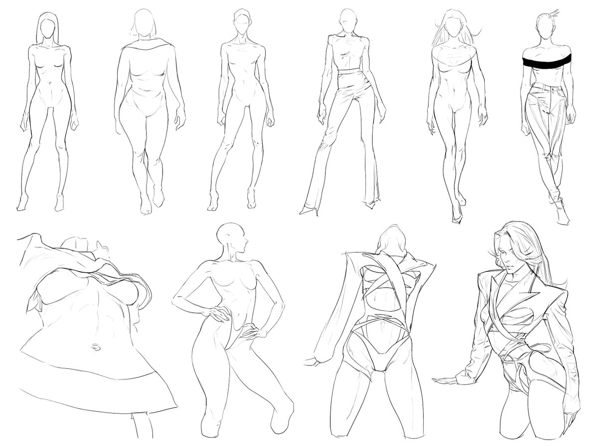 minimumhyeon's tweet image. croquis