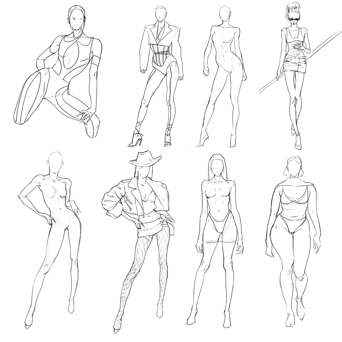 minimumhyeon's tweet image. croquis