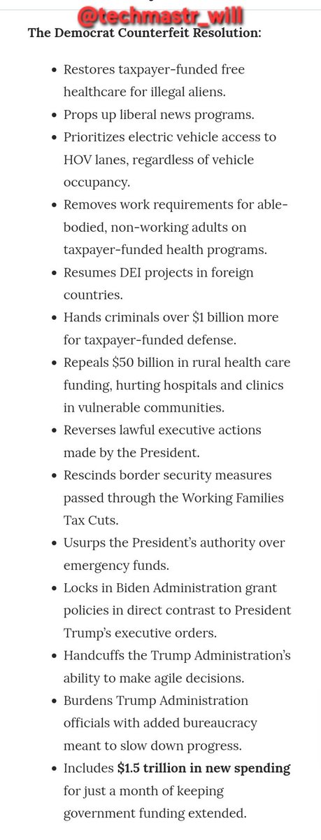techmastr_will's tweet image. Sorry Chuck,
60% of America knows the truth.
Democrats want to fund Illegals and Foreign Programs. 
Deep State money to fund Democrats. 
Receipts are on file.