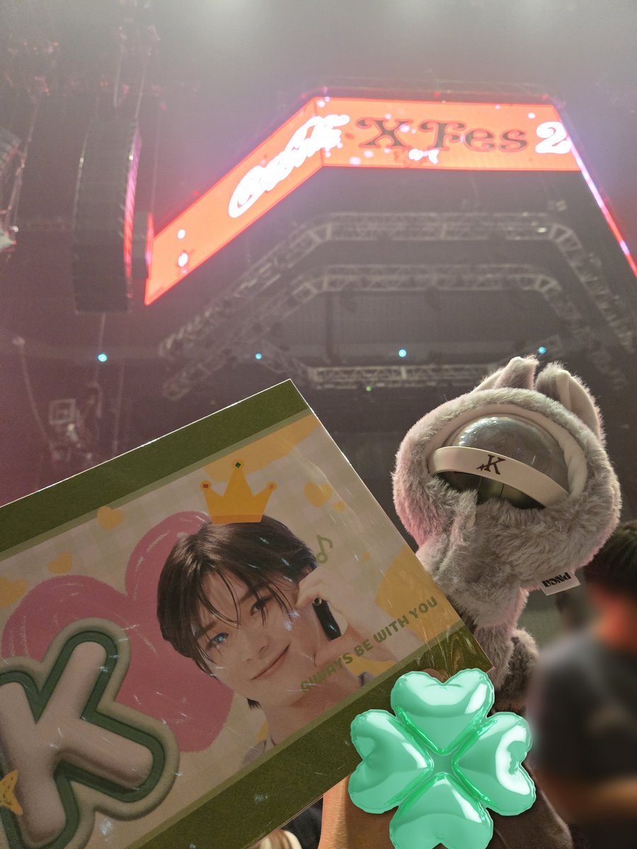 Kくんボード、お友達が作ってくれたの💚かーわーいー😻ありがとおお💚
#CocaColaXFes2025 
#andTEAM