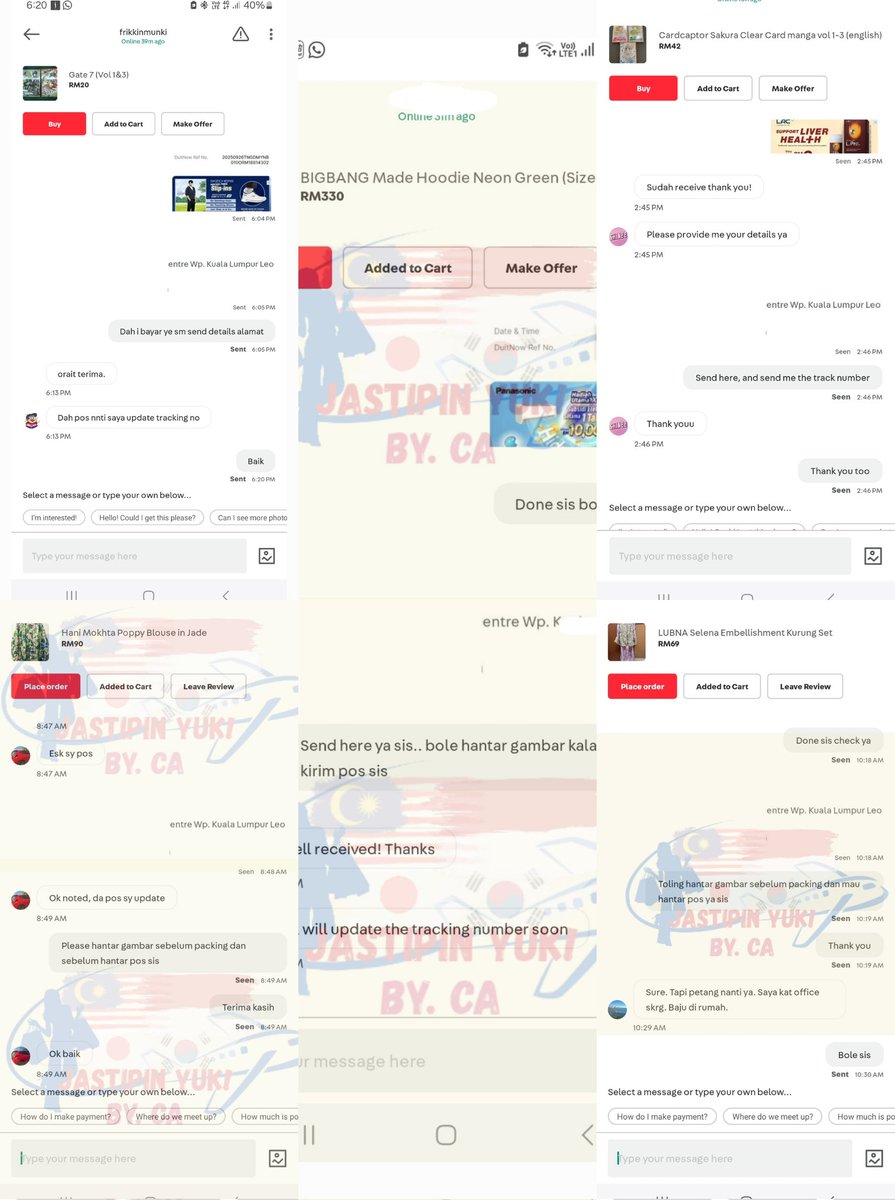 𝘾𝙖. | Jastip & Handcarry Malaysia tweet media