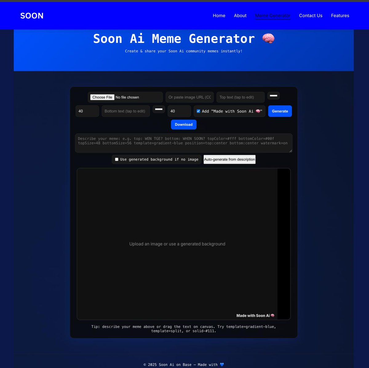 soonAI_'s tweet image. This is where Soon Ai Actually Building something Crazy (as promised) 🫡

$soon #base #based