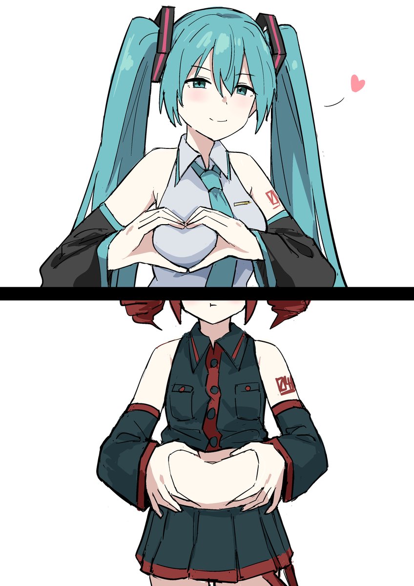 tentenchan2525's tweet image. ハートつくるやつ