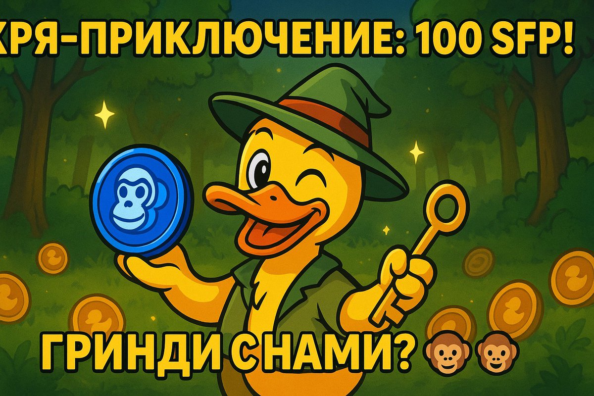 InitialQuark's tweet image. 🚨 Кря-приключение от Кря-мастера! Завершил ApeCoin R.A.I.D на @wallchain_xyz — получил 100 SFP и quacks! Подключай MetaMask и гринди до TGE. Кто уже попробовал? Пиши свои реварды! 🦆🐵 #ApeCoin #Quacks #Wallchain app.wallchain.xyz/apecoin