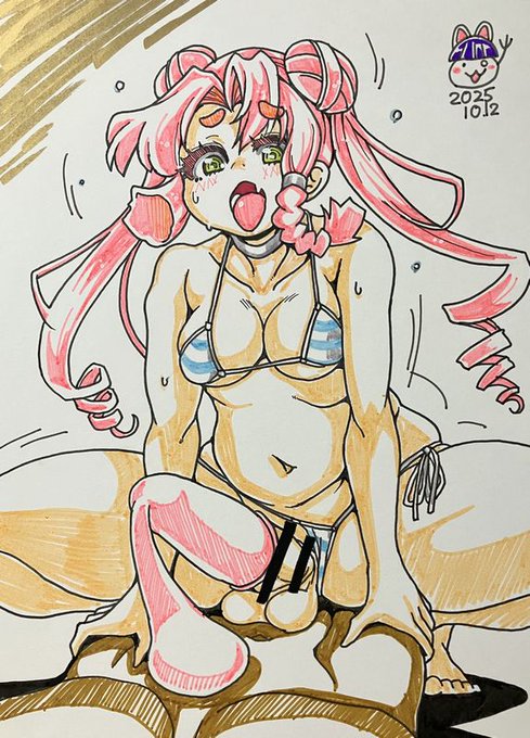 色紙2枚目です
いきなり日付間違ってます! 