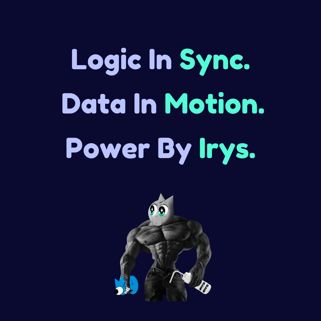 srcryptos's tweet image. Every smart contract runs on trust.
Every action runs on data.
@irys_xyz keeps them in perfect sync (✧ᴗ✧)