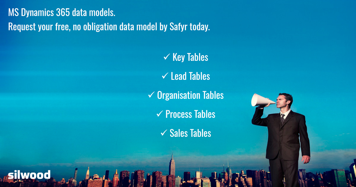 Silwood_Safyr's tweet image. MS Dynamics 365 data models. Request your free, no obligation data model by Safyr today. ow.ly/iMUY50WI917 #Dynamics365 #MSDyn365 #DataModel #DataModeling