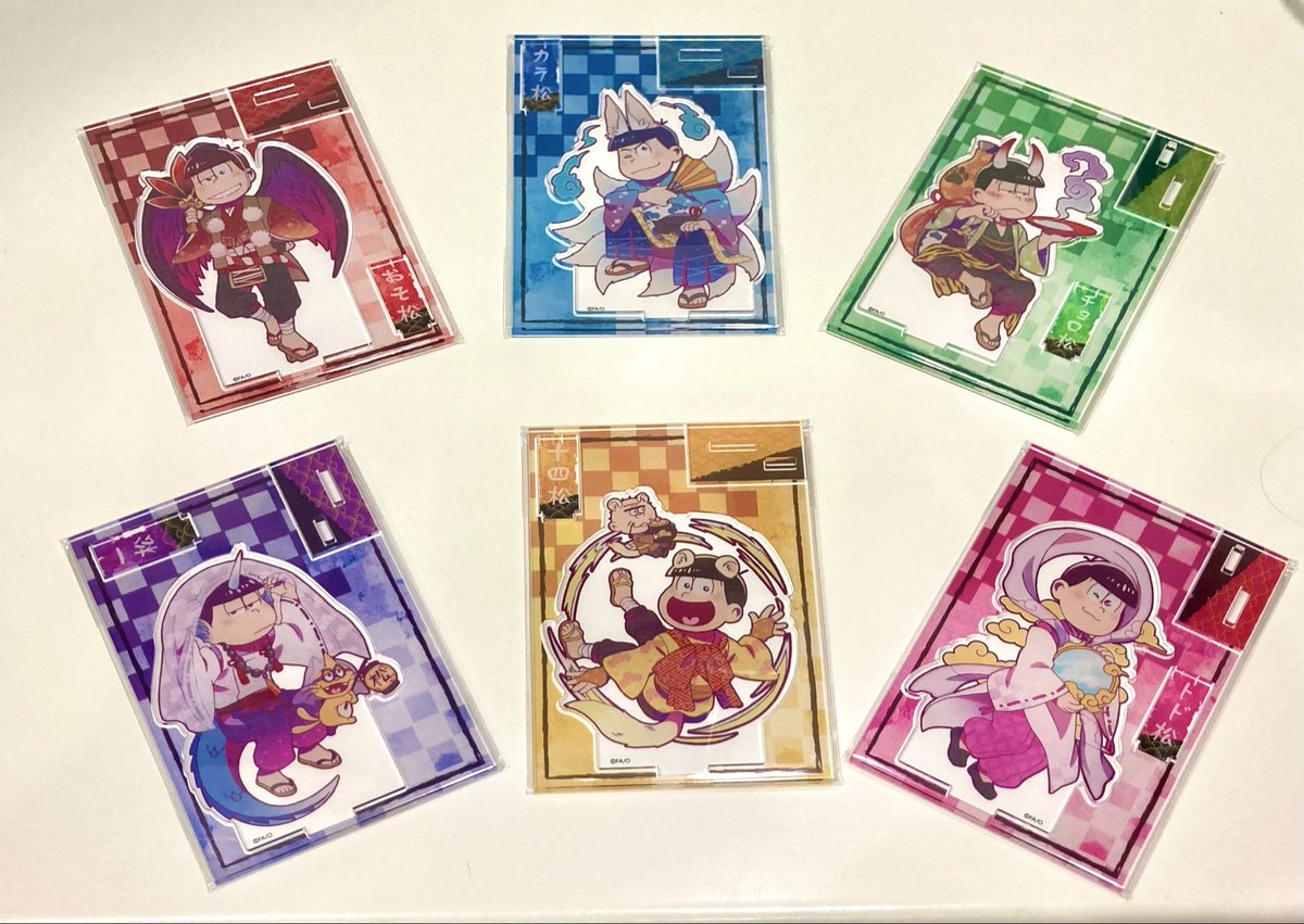 treevillage_jp's tweet image. ✨新商品✨

おそ松さんの新商品が入荷‼️

各キャラクター達の「百鬼夜行」をモチーフにしたイラストが印刷されたかわいいアクリルスタンド！

お買い求めは是非ツリービレッジまで‼️

#おそ松さん
#おそ松さんグッズ
#ツリビレ