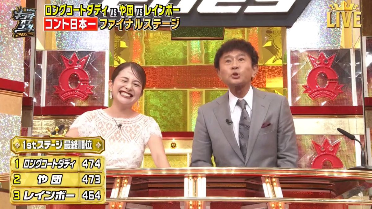 ahmoaaii92's tweet image. 俺らの日々アナだぞ！！
山内「証言台上がりますよ！」
#キングオブコント
#KOC2025
#キングオブコント2025