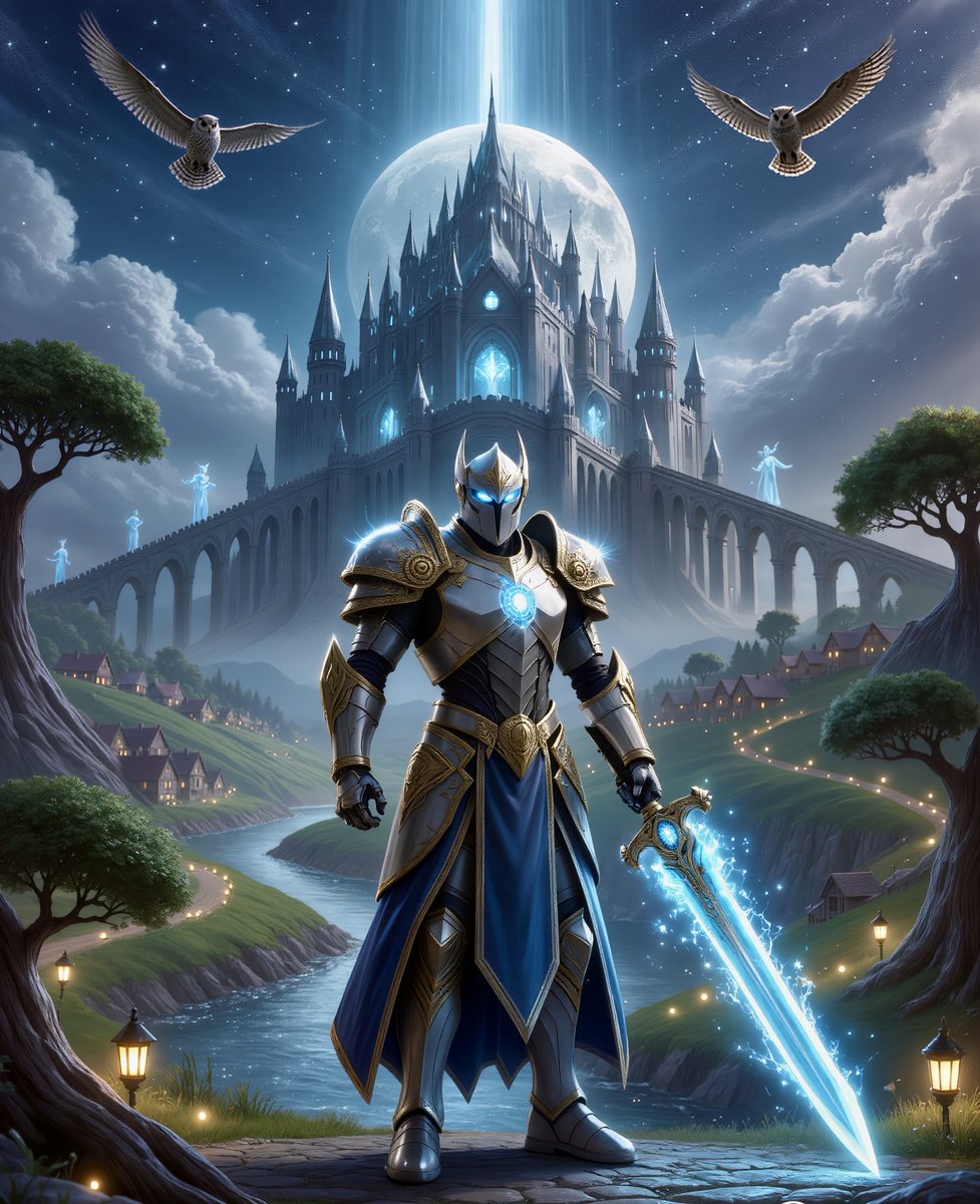 The $DEMPLAR Kingdom under the veil of night becomes a realm of hushed wonder and celestial radiance, where owls glide silently overhead, and distant bells toll softly through the still air.

⚔️👑🏰🦉🏡✨⚔️👑🏰🦉🏡✨⚔️

Beneath this nocturnal majesty, the realm feels alive—not