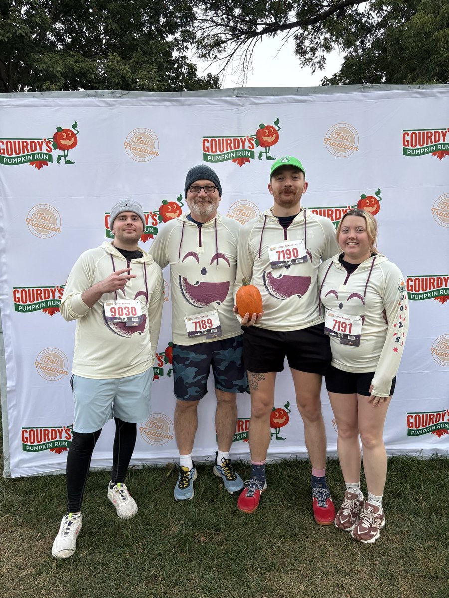 6am on a Saturday for the Gourdy’s Pumpkin Run?!?