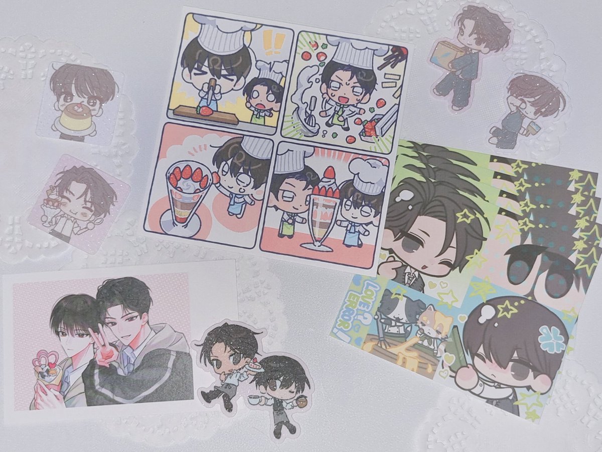 ERROR2X1_event's tweet photo. ᕷ˖° 제3회 일양제 : 디저트 대작전.ᐟ ᯓ♥︎ 

특전 실물샷 공개 - 3 ♡ https://t.co/SS5h85iw2l