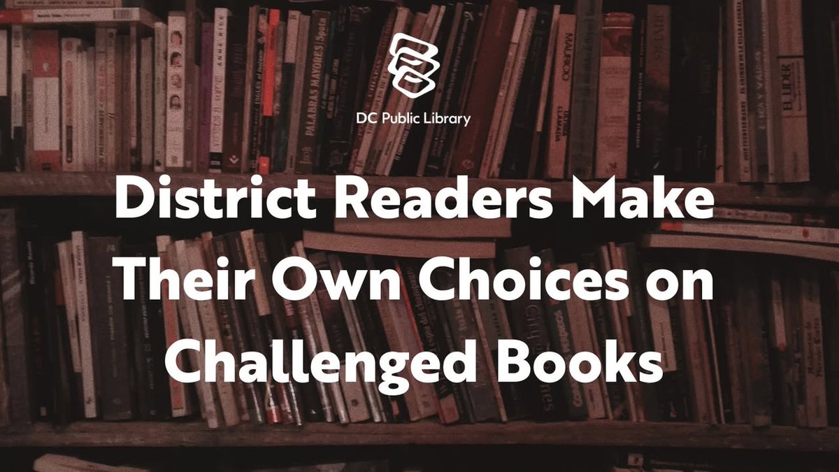 dcpl's tweet image. In 2025, the DC Public Library received no challenges to books in its collection, even as attempts to remove library materials reached near-record levels nationwide. Learn more: bit.ly/4gXCqQK