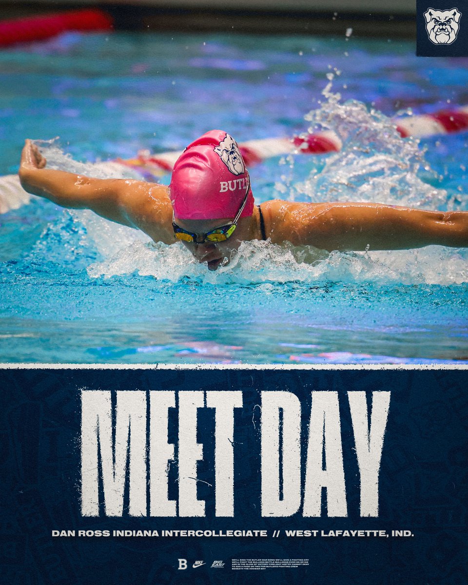 ButlerSwimming's tweet image. Meet Day in West Lafayette 🏊‍♀️ 

#ButlerWay