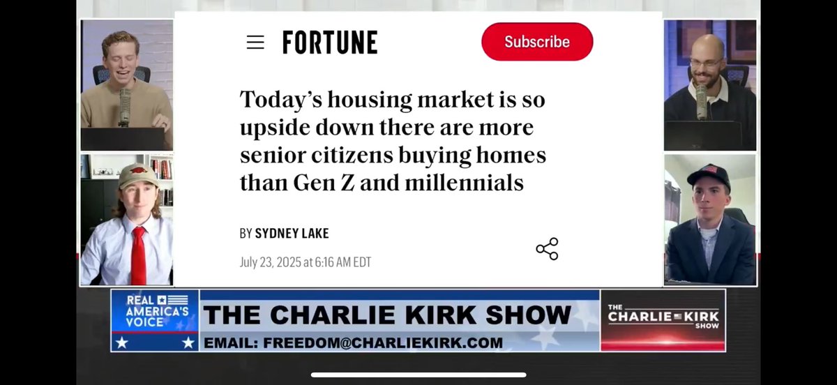 joshcparker's tweet image. 🚨Homeownership out of reach for Gen Z &amp;amp; young Millennials. 

Avg age of first time homeowner:

2008 - 30 years old 

2024 - 38 years old 

Despair is the root of radicalization. This is how we get Mamdani. 

Young people need to believe in the American system &amp;amp; participate in…