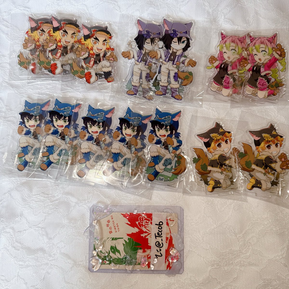 _Teco6's tweet image. ꒰ 交換 ꒱ 鬼滅の刃 ハロウィン アクリルスタンド アクスタ
求⌇ 獪岳
譲⌇ 煉獄 実弥 伊黒 蜜璃 善逸 悲鳴嶼 伊之助
✧ 初回ツイフィ必読
✧ 2枚目は後日受け取り予定