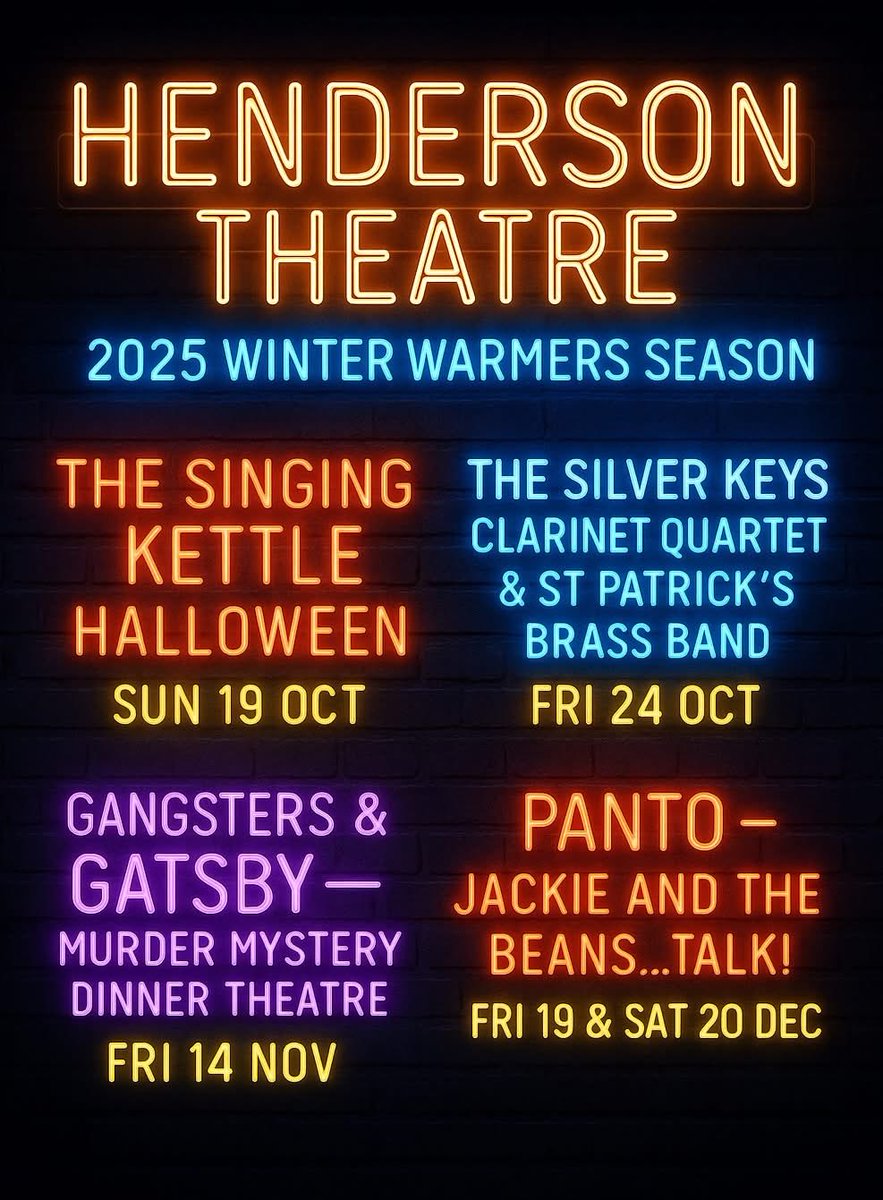 Get your tickets now for our great winter lineup at buytickets.at/spotlightshotts