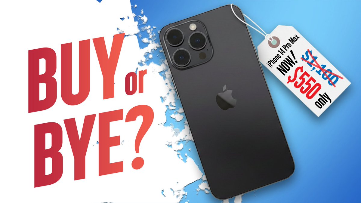 graphire's tweet image. Is the iPhone 14 Pro Max still a smart buy in late 2025? It was a beast when it launched—but how does it hold up now? youtu.be/bpPO9wp9U1U #iPhone #iphone14 #iphone17