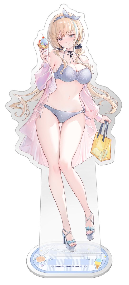もう10月ですが水着のアクスタを作りましたッ！！！
BOOTH（リンク繋げます）で扱っていますので、我こそは水着を飾りたいという方はよろしくお願い致します！
