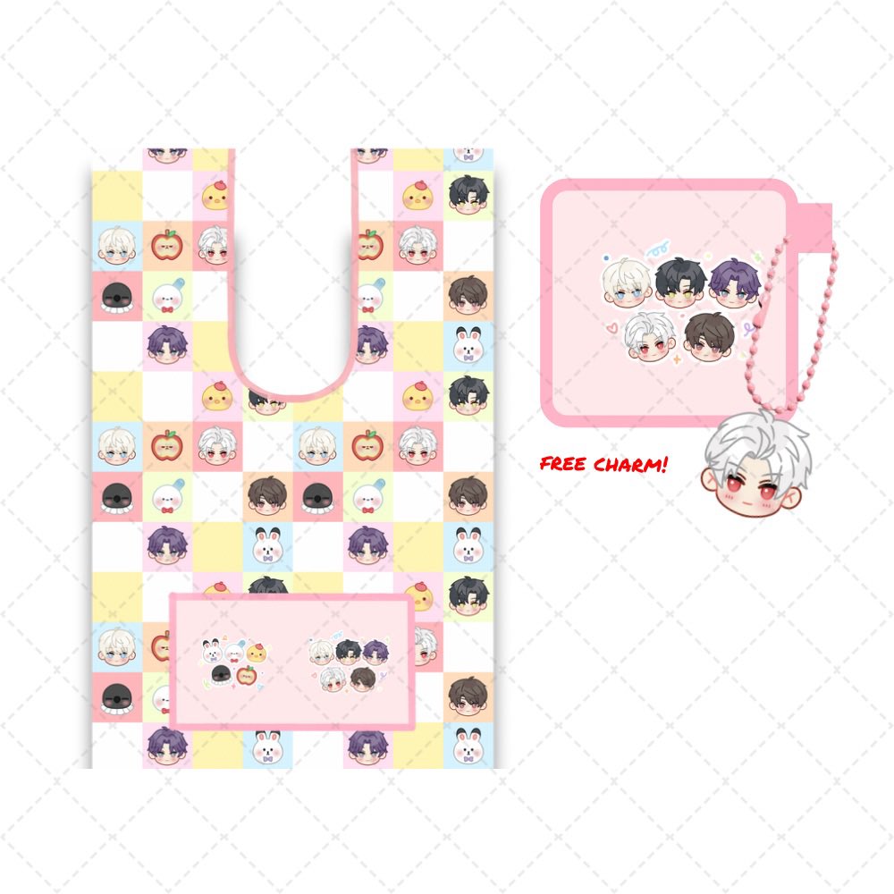 lads foldable shopping bag will be available again at #comifuro21 ! :D