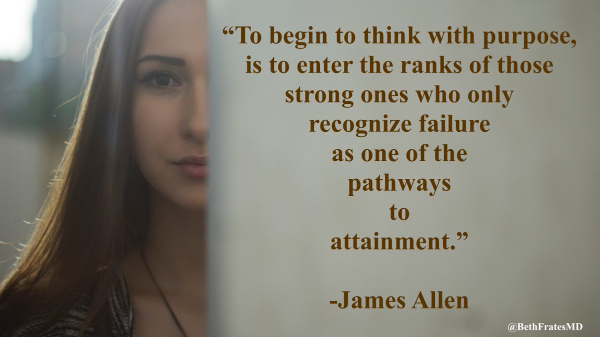 BethFratesMD's tweet image. With a growth mindset, you can enjoy life more and make progress more quickly. Fear of failure disappears when you embrace the fact that missteps and mishaps are opportunities to learn and grow.
#SaturdayThoughts #SaturdayMotivation #growthmindset #WellnessJourney #mindbodysoul