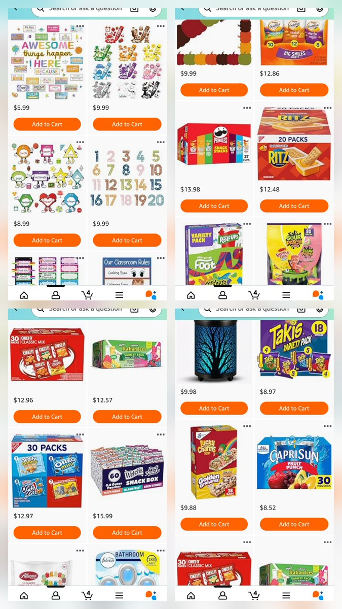 G0_G3ttA90's tweet image. Hi everyone! I took some supplies off my list and added snacks. Our lunch is at 10:20am, by 2:30 the kids are starving. I am hoping this will curb some of the behavioral issues I&apos;m experiencing. If you can please donate or share my list. #ClearTheList amazon.com/hz/wishlist/ls…