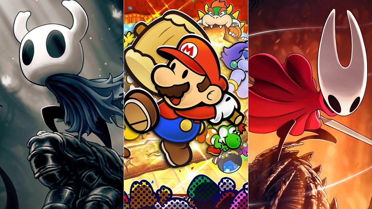 canaltech's tweet image. Como Paper Mario inspirou Hollow Knight? canaltech.com.br/games/como-pap…