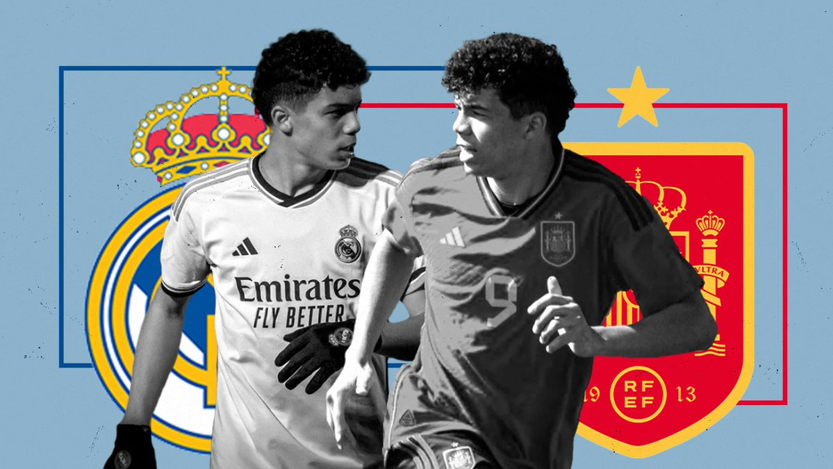 RealMadridExtr4's tweet image. 🚨⚪️ | Galones para Enzo Alves: capitán, goleador y líder de la nueva generación de La Fábrica.

👉 Con solo 16 años, Enzo Alves (hijo de Marcelo y una de las grandes joyas de Valdebebas) ha dado un paso gigantesco en su carrera: capitán y ‘9’ de la selección española Sub-17 en…