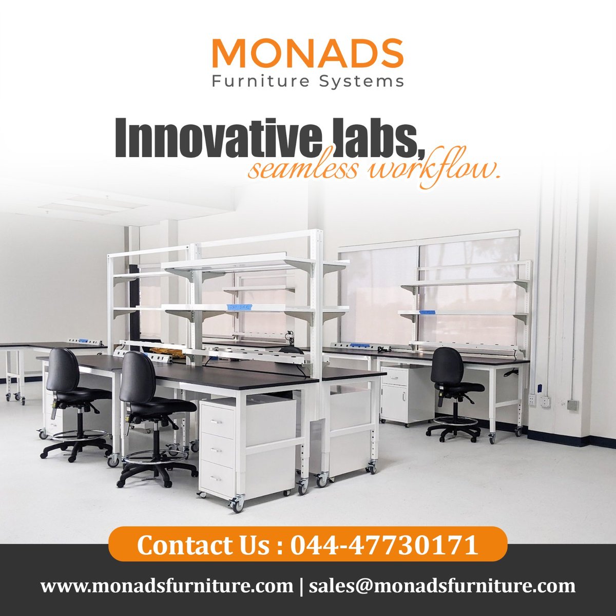 MFurniture21009's tweet image. 🧪 Innovative Labs, Seamless Workflow. ⚙️
Where technology meets precision and efficiency! 🚀
📞 Contact Us: 044-47730171
🌐 monadsfurniture.com
✉️ sales@monadsfurniture.com
#InnovativeLabs #SeamlessWorkflow #LabTechnology #InnovationInAction #SmartSolutions #FutureReady