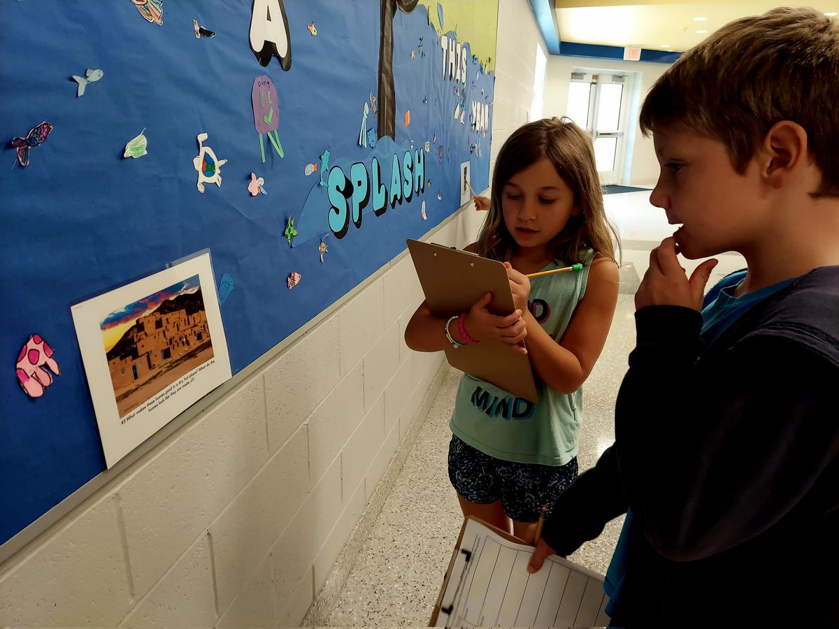 jsaunders2nd's tweet image. We launched our Indigenous People&apos;s unit with a gallery walk. We used photos to activate our schema and spark curiosity! #MrsSaundersScholars #hawksSOARtogether #oneccps @OldHundredES