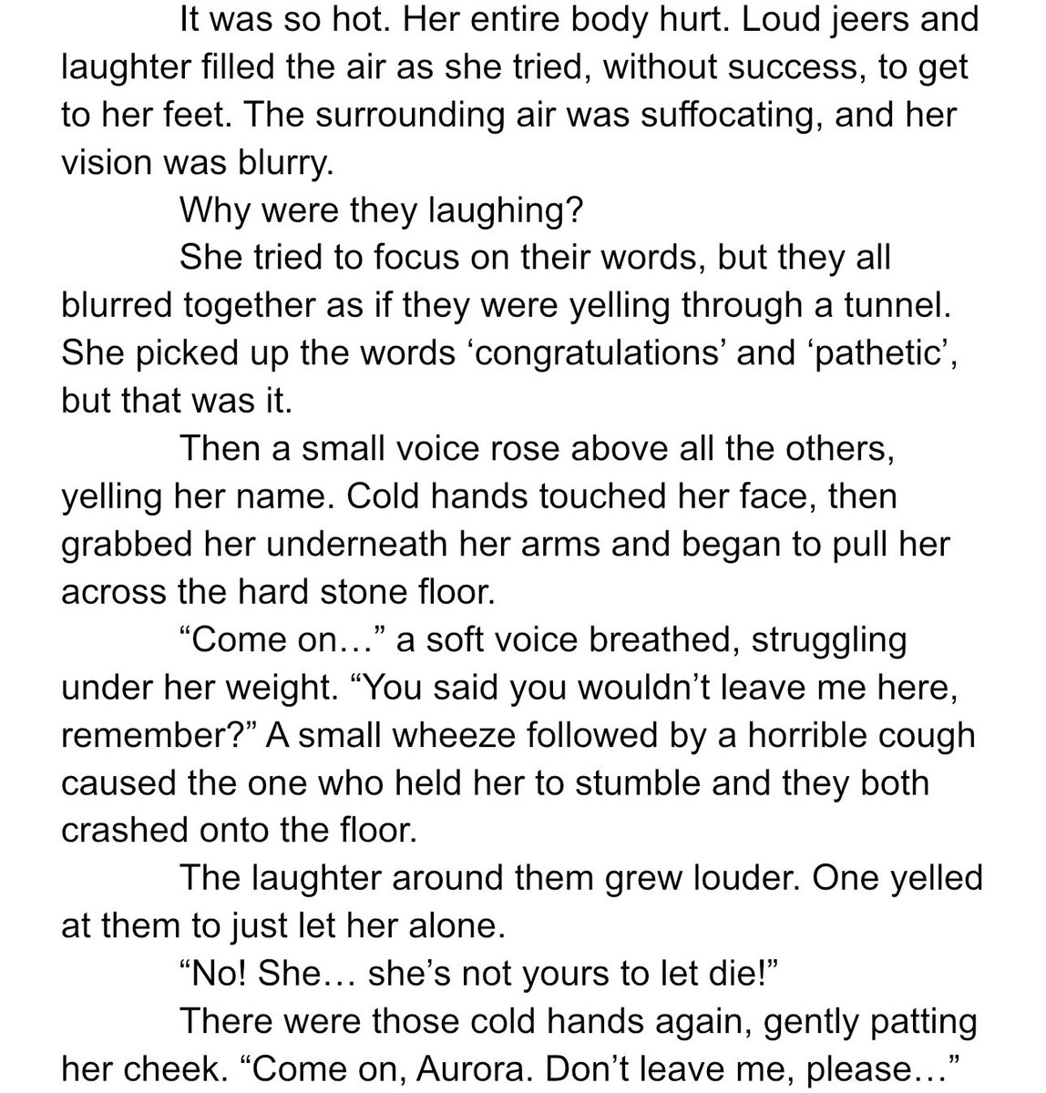 #FantasyIndiesSpooktober 11 Snippet Saturday 

Here’s a snip that’s a little bit more in ‘theme’ with this month

Aurora has reoccurring  nightmares, but she can’t remember them when she wakes up
Are they just dreams or memories? Who knows?🤷‍♀️
