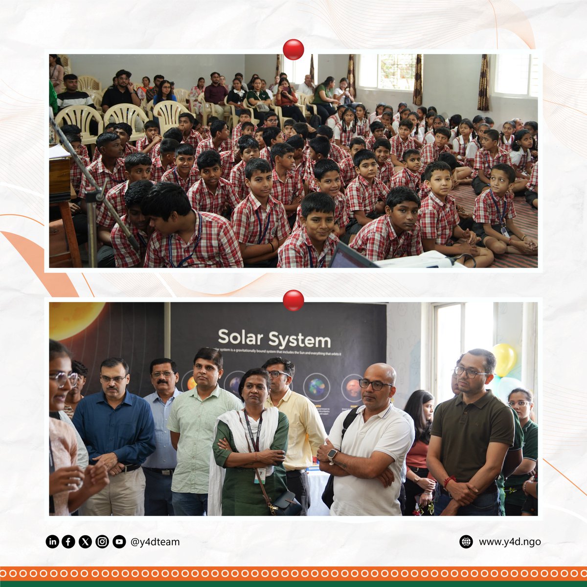 Y4D Foundation &amp; <a href="/BristleconeSCC/">Bristlecone</a> inaugurated the upgraded STEM Lab at Rasta Peth Education Society, Pune. With new kits &amp; models, the lab continues to empower students with hands-on STEM learning &amp; future-ready skills.